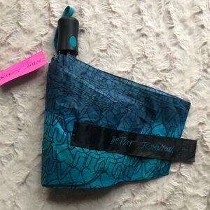 Betsey Johnson Teal Umbrella